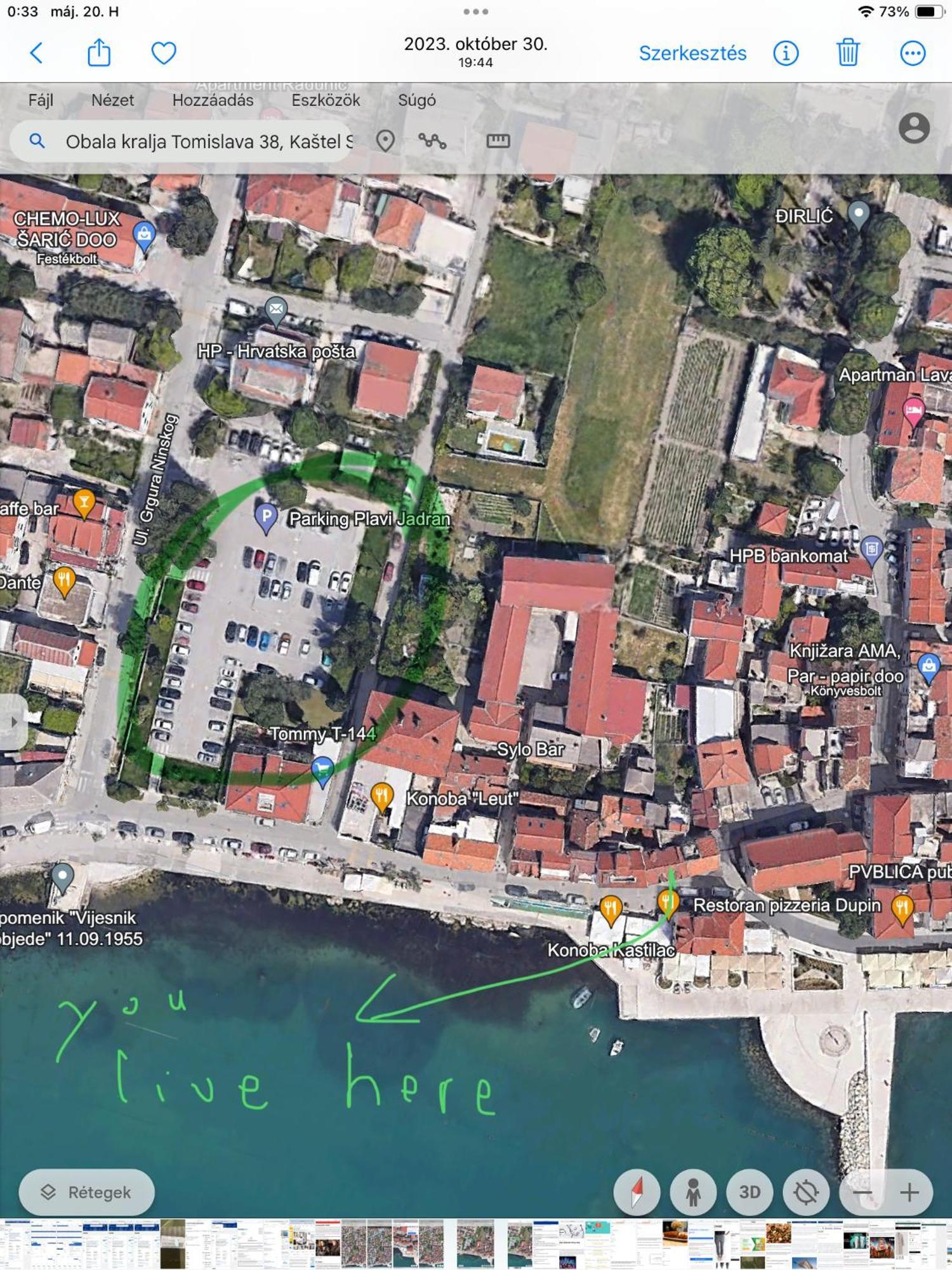 Portside Apartment Kastela Bagian luar foto